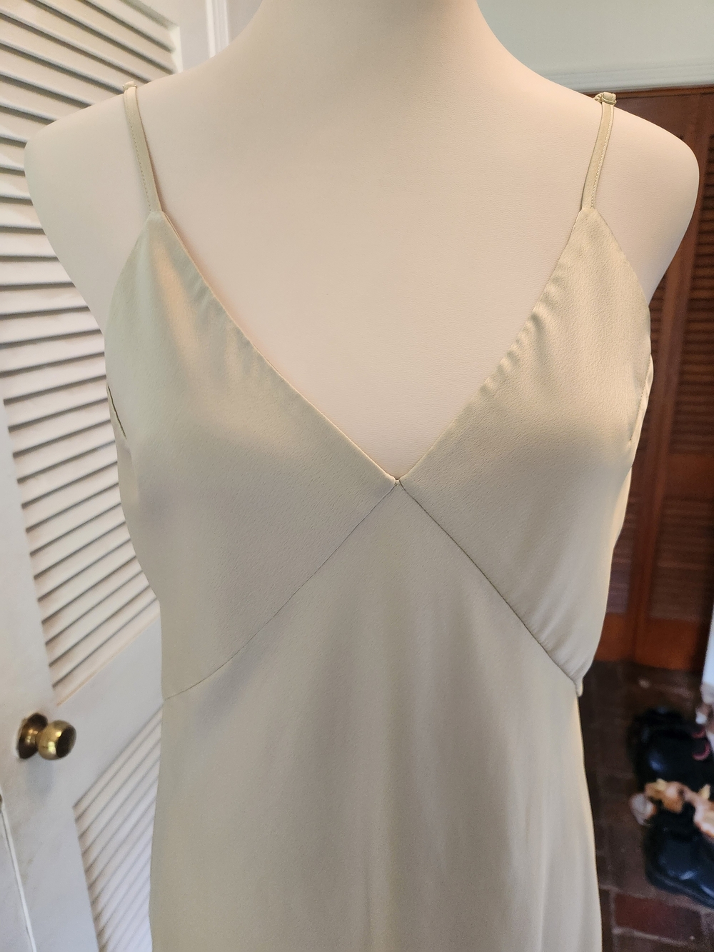 a new day Cream Slip Maxi Dress - Picture 9 of 10